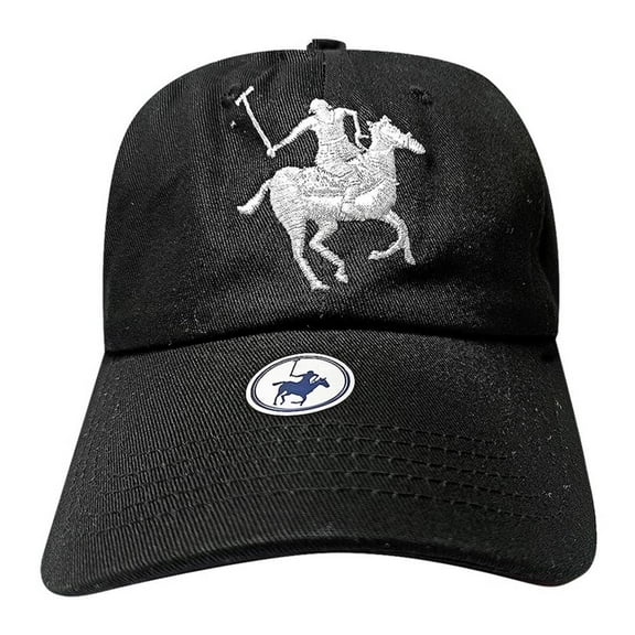 Gorra Polo Club Unitalla Negro con Blanco