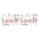 thumbnail image 1 of Toystoory Pegatina de pared de flores de peonía, calcomanía de arte de hojas adhesivas DIY, decoración del hogar para dormitorio, sala de estar Rosa claro 2piezas, 1 of 6