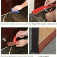 thumbnail image 6 of Kraoden Under Door Draft Stopper, Soundproof Weather Stripping, Energy Saving Noise Reduction, Flexible TPE Material, Strong Adhesive for Interior & Exterior Doors, Easy Installation, 6 of 6