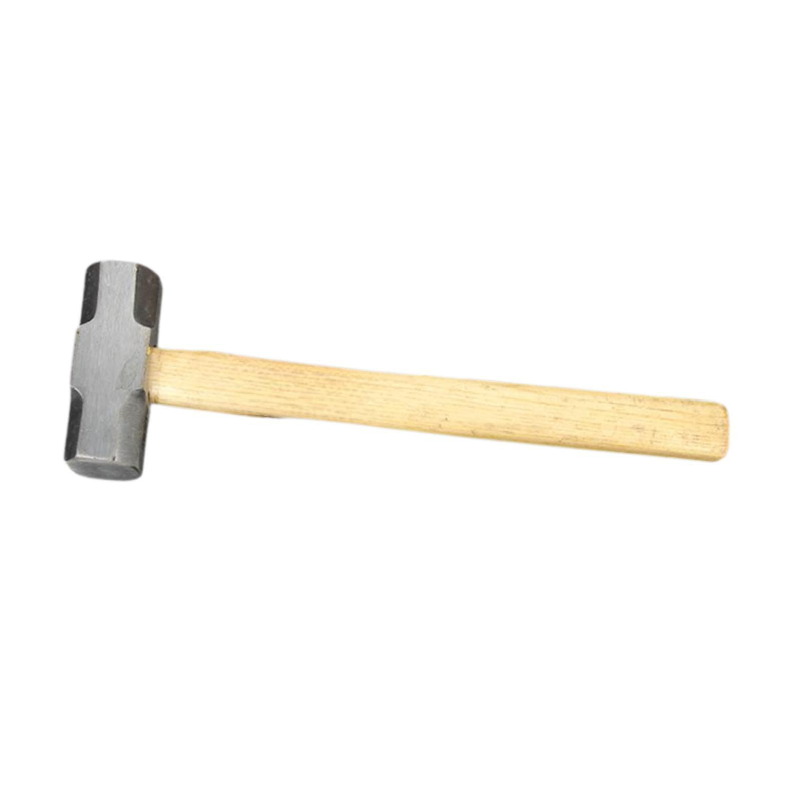 figatia Sledge Hammer Comfortable Home Renovation Tool for Cracking Stone Demolition Head Dia 4 cm