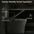 thumbnail image 5 of SOTOMO Smart Toilet with Bidet, Heated Seat, Warm Water Wash, Air Dryer, Auto Flush, Auto Open & Close Lid, Nightlight, Remote Control, Knob & Foot Kick Control, Power Outage Flush, 5 of 10