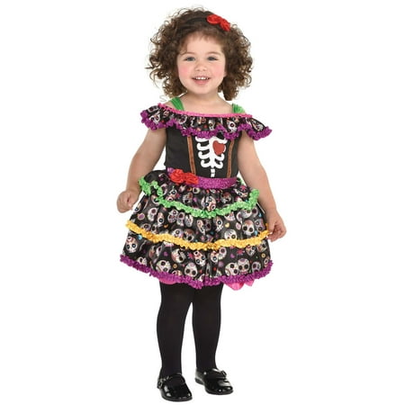 Day Of The Dead Infant Costume (6-12)