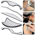 thumbnail image 2 of Stainless Steel Gua Sha Massger Muscle Pain Relief Scraper Lymphatic Drainage Tool Anti Cellulite Paddle Massager, 2 of 5