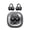 Transparent Black, variant on M56 Bluetooth 5.3 Open Ear Clip Headphones, Hi-Fi Stereo Sound Wireless Earbuds, 36H Total Playtime, ENC Noise Cancelling Mic for Sports, Gaming, Work, Commute