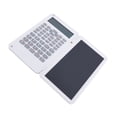 thumbnail image 1 of Calculadora científica, Calculadora científica de escritorio Calculadora matemática con tableta de escritura lcd pantalla borrible de 2 lánas bloque de notas de calculador, 1 of 7