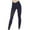 Dark Blue-01, variant on REALiKUN Seamless Leggings for Women Leggings Casual Cutout Ripped Workout Yoga Pants No Front Seam