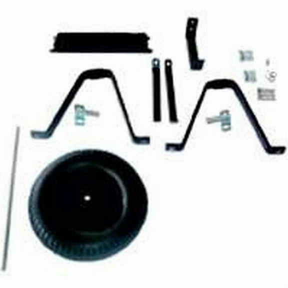Landscapers Select Wheelbarrow Parts Box, For Use With 6 Cu-ft Steel Wheelbarrow, Black Tire