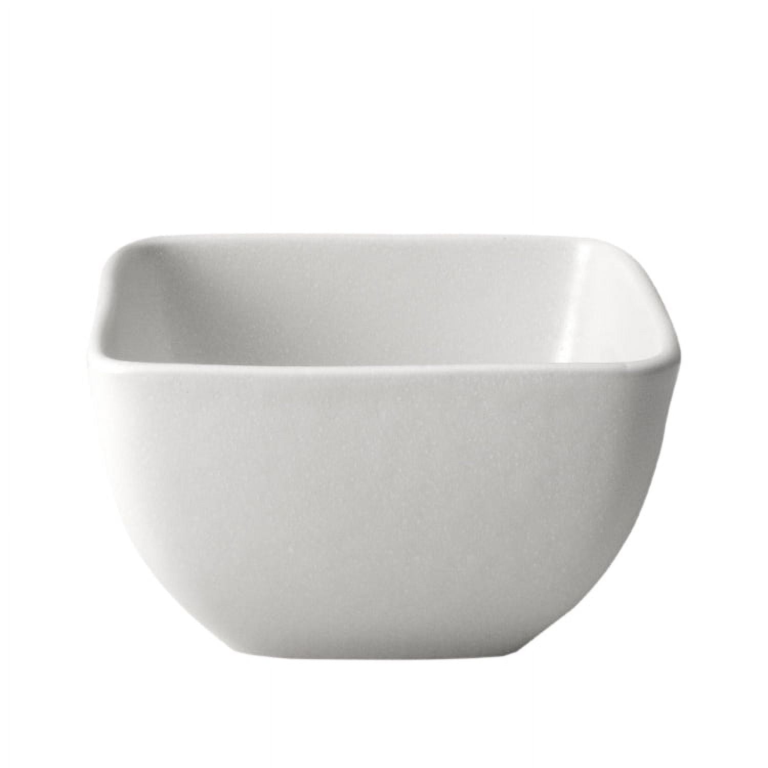 Better Homes & Gardens-Cream Square Stoneware 12-Piece Dinnerware Set