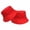 Red, variant on Sun Hat Unisex Double Sided Wear Fisherman Hat Solid Color Plain Brim Basin Hat Fashion Casual Sun Visor Cap For Couples Daily Outdoor Matching