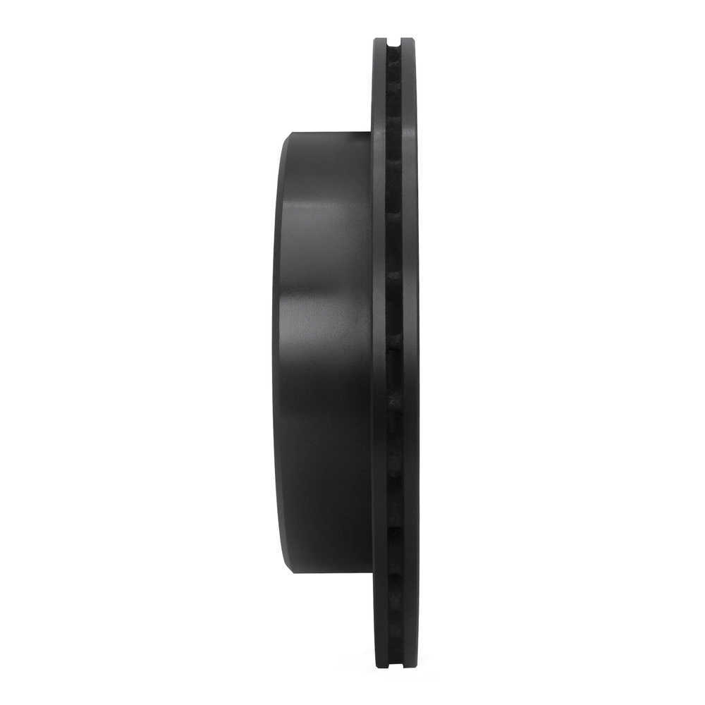 Dynamic Friction Company 633-80061R DFC Brake Rotor - Drilled And Slotted - Black