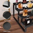 thumbnail image 4 of Organizador de perfumes HomePetite Wood de 4 niveles para hombre, 30 cm, 4 of 9