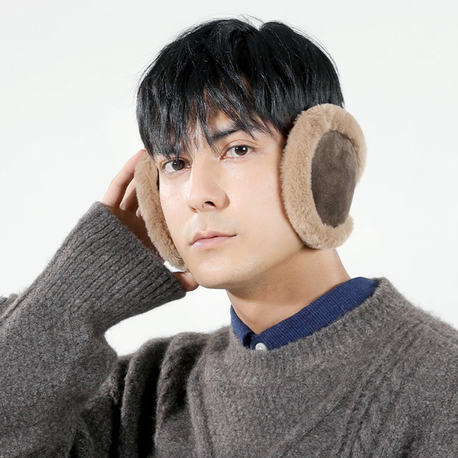 Cheers.US Ear Muffs For Winter Men Women, Fleece Ear Warmers Winter