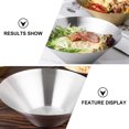 thumbnail image 4 of Shisuyan Japanese Style Stainless Steel Bowl Silver 1Set 8.9X3.3X2.9In, 4 of 8