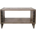 thumbnail image 2 of Sound Town DIY 4U Angled Desktop Turret Studio Rack with Baltic Birch Plywood, Weathered Gray, Assembly Required (SDRK-Y4SLB), 2 of 8