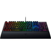 Razer BlackWidow V3 Full Size Mechanical Gaming Keyboard for PC, Chroma RGB, Wrist Rest, Black