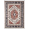 thumbnail image 1 of Emerald Canton Blue & Ivory 5' x 7' Area Rug, 1 of 6