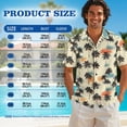 thumbnail image 6 of Whosucclay Palm Tree Print Matching Hawaiian Outfits for Couples, Womens Casual Summer Sleeveless Crewneck Midi Dress Sundress and Mens Hawaiian Shirts Button Down Plus Size, S, 6 of 7