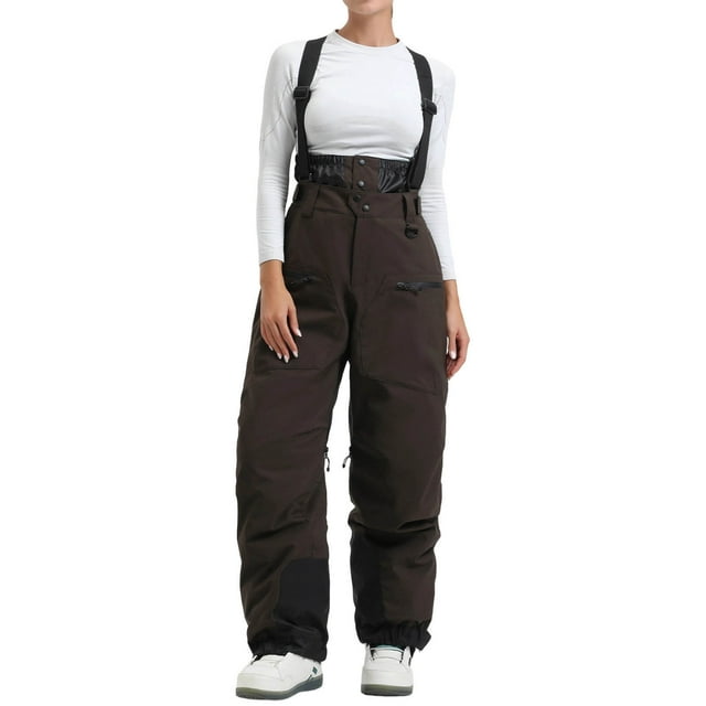 JMYHOAM Combinaisons pour Femmes Combinaisons Colorées Extérieures Chaudes Combinaisons de Ski Vestes Combinaisons d'Hiver