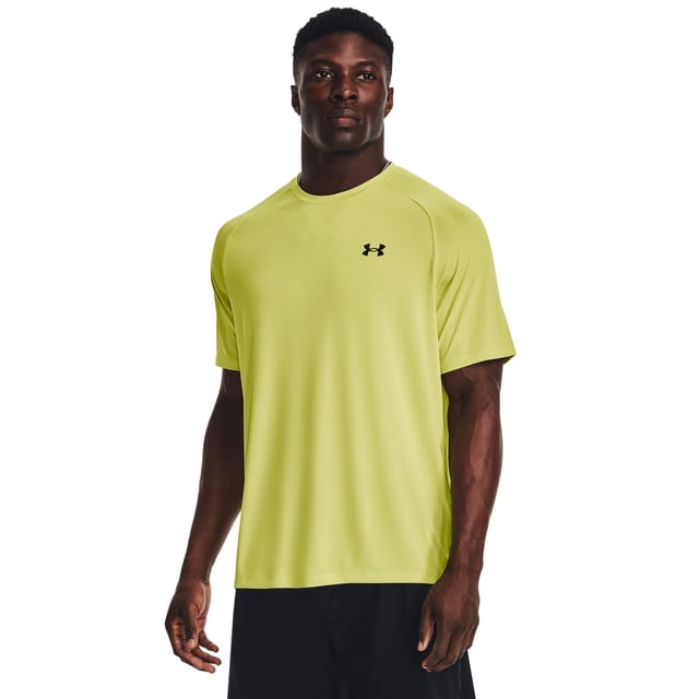 Camiseta Tech 2.0 para Hombre Under Armour Amarillo Lima Talla XS