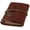 Brown, variant on 5 Inches Vintage PU Leather Cover Notepad, Loose Leaf Blank Notebook Journal Diary Sketchbook, Notebook Men Women Gift for Him Her
