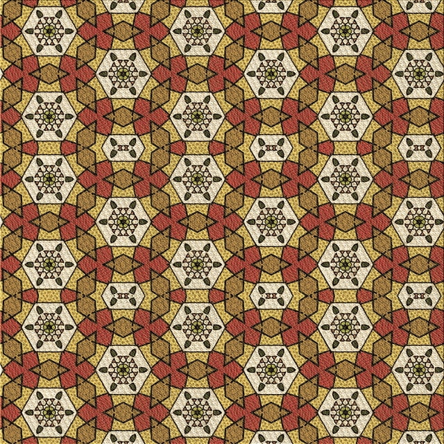 Ahgly Company Tapis d'Intérieur Lavables en Machine, Carrés Transitionnels Rouges Bruns, Carrés de 8'