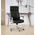 thumbnail image 2 of Realspace® Modern Comfort Modee Vegan Leather High-Back Executive Office Chair, Black/Chrome, BIFMA Compliant, 2 of 8