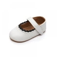 thumbnail image 3 of BESLY 0-18M Toddler Baby Girls Shoes Leather Flats with Bowknot Infant Princess Dress Shoes, 3 of 4