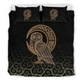 thumbnail image 3 of Viking Bedding Set Owl Celtic On Triskels Background RLT12, 3 of 6