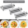 thumbnail image 2 of Pasta Roller Attachment For Bosch Kitchen Mixer, Pasta Sheet Roller, Spaghetti Fettuccine Cutter Maker Accessories B, 2 of 5