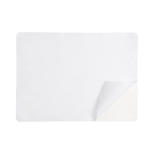 Parche de Reparación de Lino Uxcell, Parches de Tela de Lino Autoadhesivos para Sofá, Ropa, Bolsos, Carpas, Asientos de Automóvil, Muebles, Blanco