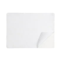 Uxcell Linen Repair Patch, 8 x 11 Inch Self-Adhesive Linen Fabric Repair Patches for Sofa Couch Clothes Handbag Tents Car Seats Furniture, White