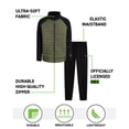 thumbnail image 2 of RBX Boys Sweatsuit Set Tech Fleece Zip-up Puffer Jacket and Jogger Sweatpants Athletic Outfit 2 Piece, 2 of 7