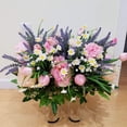 thumbnail image 4 of Artificial Daisies Flowers Outdoor UV Resistant 4 Bundles Fake Greenery Faux Plants Shrubs Bushes for Indoor Outside Decor(White), 4 of 7