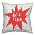 thumbnail image 2 of Creative Products One of a Kind Blue Design 16 x 16 Spun Poly Pillow, 2 of 3