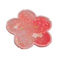 thumbnail image 3 of Posavasos de agua con almohadilla para tazas, posavasos antideslizantes portátiles de 10cm, posavasos románticos de Sakura para bebidas, posavasos de Macarena Posavasos de acrílico, 3 of 8