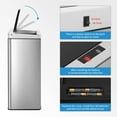 thumbnail image 3 of FDW 13 Gallon 50L Touchless Trash Can – Automatic Motion Sensor Garbage Bin, Lid, Stainless Steel Kitchen & Office, 3 of 7