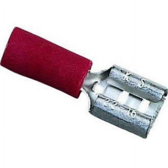 IDEAL Vinyl Insulated Female Disconnect, 22-18 AWG, .250" X .032" Tab, Box OF 25