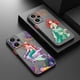 thumbnail image 2 of Matte Case for Redmi NOTE 12 11 10 11S 10S 9 9S 9T 8 7 6 5 4 3PRO PLUS 4G 5G Case Funda Coque Capa Shell Anime Mermaid Princess, 2 of 5