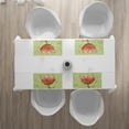 thumbnail image 3 of Ambesonne Tulip Place Mats Set of 4, Romantic Flower Sketch, Standard Size, Pale Green Coral Yellow, 3 of 4