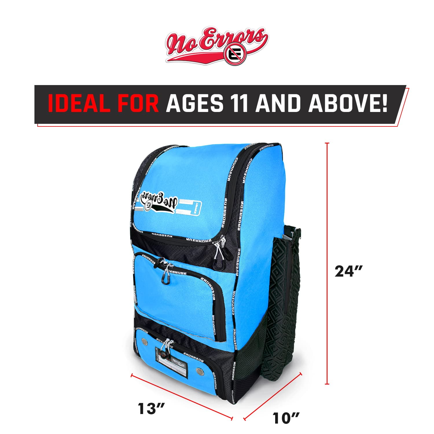 Top Pick Baseball Backpack for Kids - Heavy Duty Youth Baseball and Softball Bag with Fence Hooks - Dual Glove and Bat Compartments