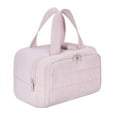 thumbnail image 1 of Xihbxyly Bolsa de Viaje de Gran Capacidad, Organizador de Maquillaje Impermeable, Diseño con Separación de Ropa Seca y Húmeda, Tela Suave y Ligera, Almacenamiento Compacto para Viajes, Neceser para C, 1 of 2