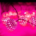 thumbnail image 5 of LINLIN Solar Moroccan String Light,Waterproof LED 8 Mode Metal Goble Lantern Solar Dazzling Moroccan Fairy String Light for Outdoor Garden Yard Party Christmas Ambiance Decorations, 5 of 8