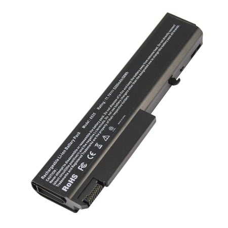 6 Cell Battery For HP EliteBook 6930P 8440P 8440W HSTNN-C67C-5 484786-001 Lot