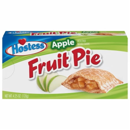 2X - Hostess Single-Serve Apple Fruit Pie 4.25 oz
