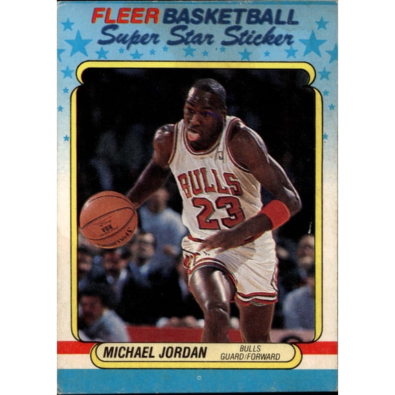 1988-89 Fleer Michael Jordan Sticker