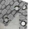 thumbnail image 4 of Ambesonne Abstract Grommet Curtain, Stone Wall Pattern, 50" x 72", Grey Pale Grey, 4 of 6