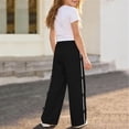 thumbnail image 4 of Zpanxa Girls Sets Ruched Short Length T Shirt with Bow Pocket and Long Pants Set 7-8 Years, 4 of 6