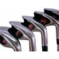 thumbnail image 2 of Extreme X5 Wide Sole iBRID Iron Set +2 inch Over XL Big & Tall Senior Men's Complete 8-Piece Iron Set (4-SW) Right Handed Senior A Flex Club (Tall 6'3"+ / +2" Over) with Jumbo Black Pro Velvet Grip, 2 of 9