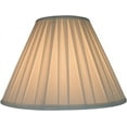 thumbnail image 6 of Urbanest Softback Empire Box Pleat Lampshade, Faux Silk, 8x16x11", Black, Spider, 6 of 8
