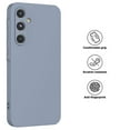 thumbnail image 4 of Takfox Silicone Case for Samsung Galaxy A55 5G Case Gel Rubber Full Body Protection Anti-Shock Cover Case Drop Protection 6.6 inch-Gray, 4 of 10